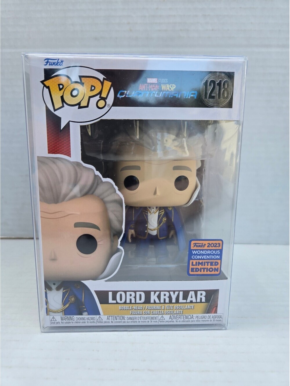 Funko Pop! Marvel Ant-Man and The Wasp Quantumania Lord Krylar #1218 Limited 202